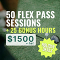 50 Flex Pass Sessions
