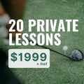 20 Private Lessons