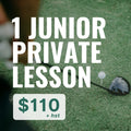 1 Junior Private Lesson