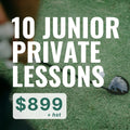 10 Junior Private Lesson