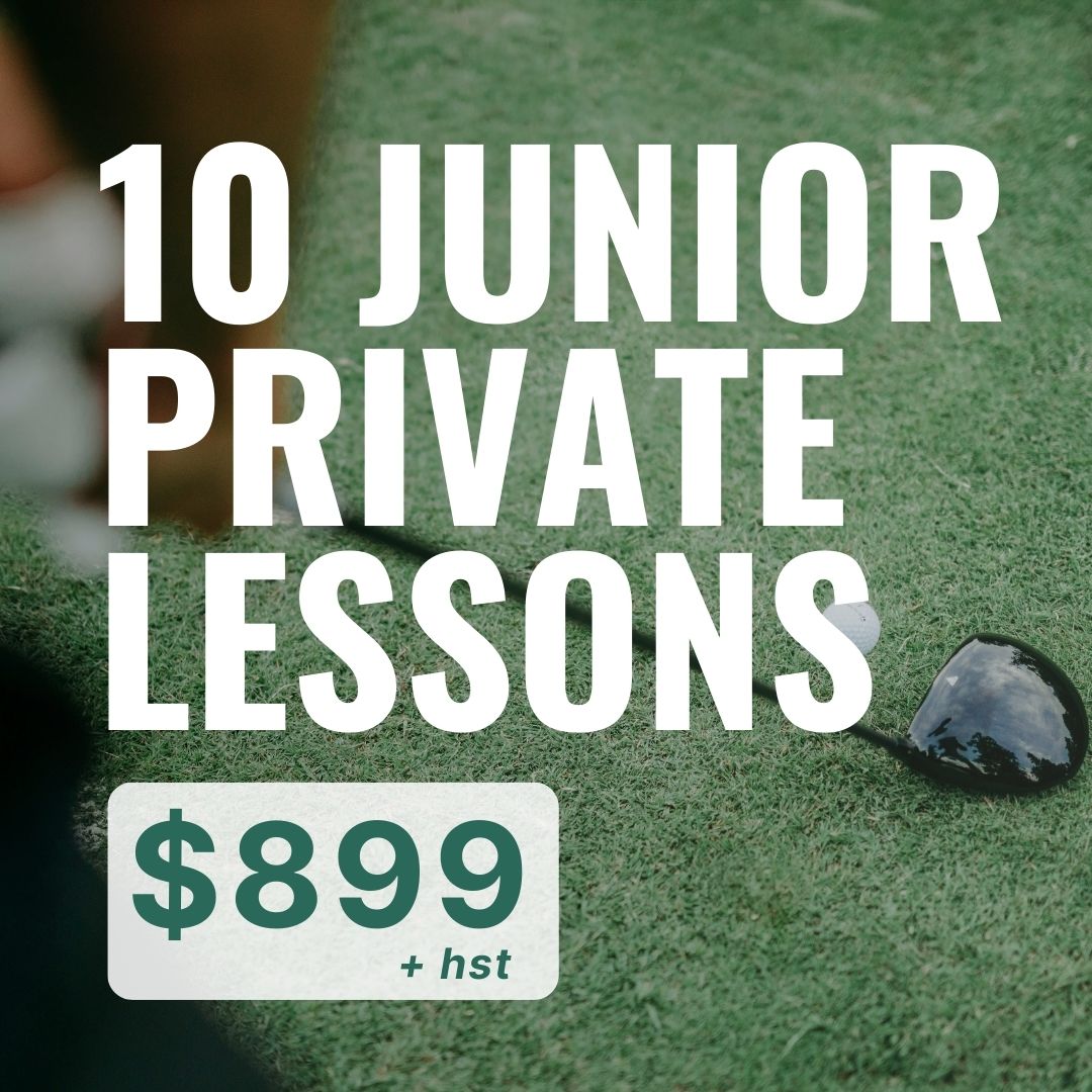10 Junior Private Lesson