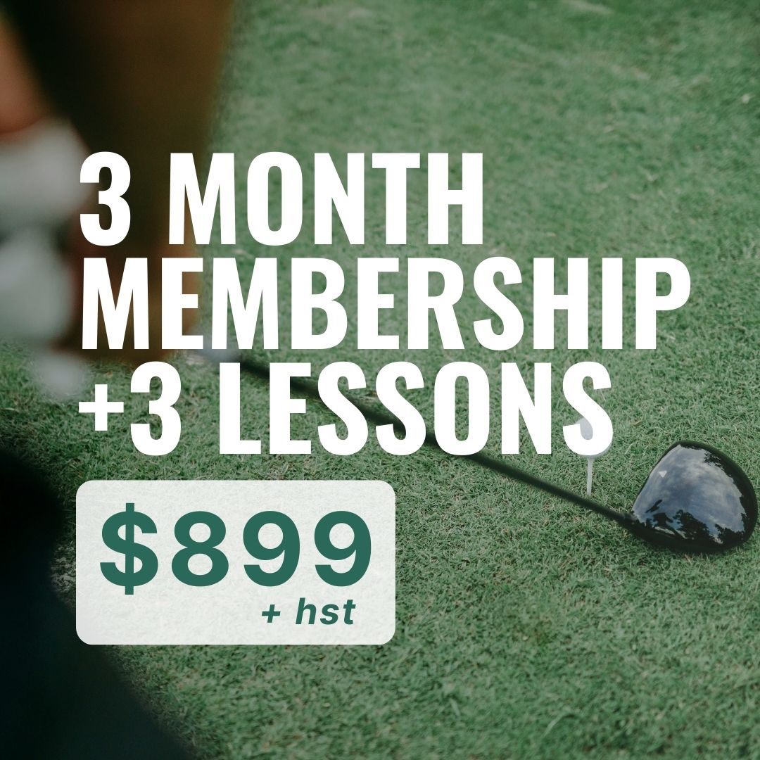3 Month Membership + 3 Lessons
