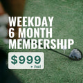 Weekday 6 Month Membership
