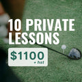 10 Private Lessons
