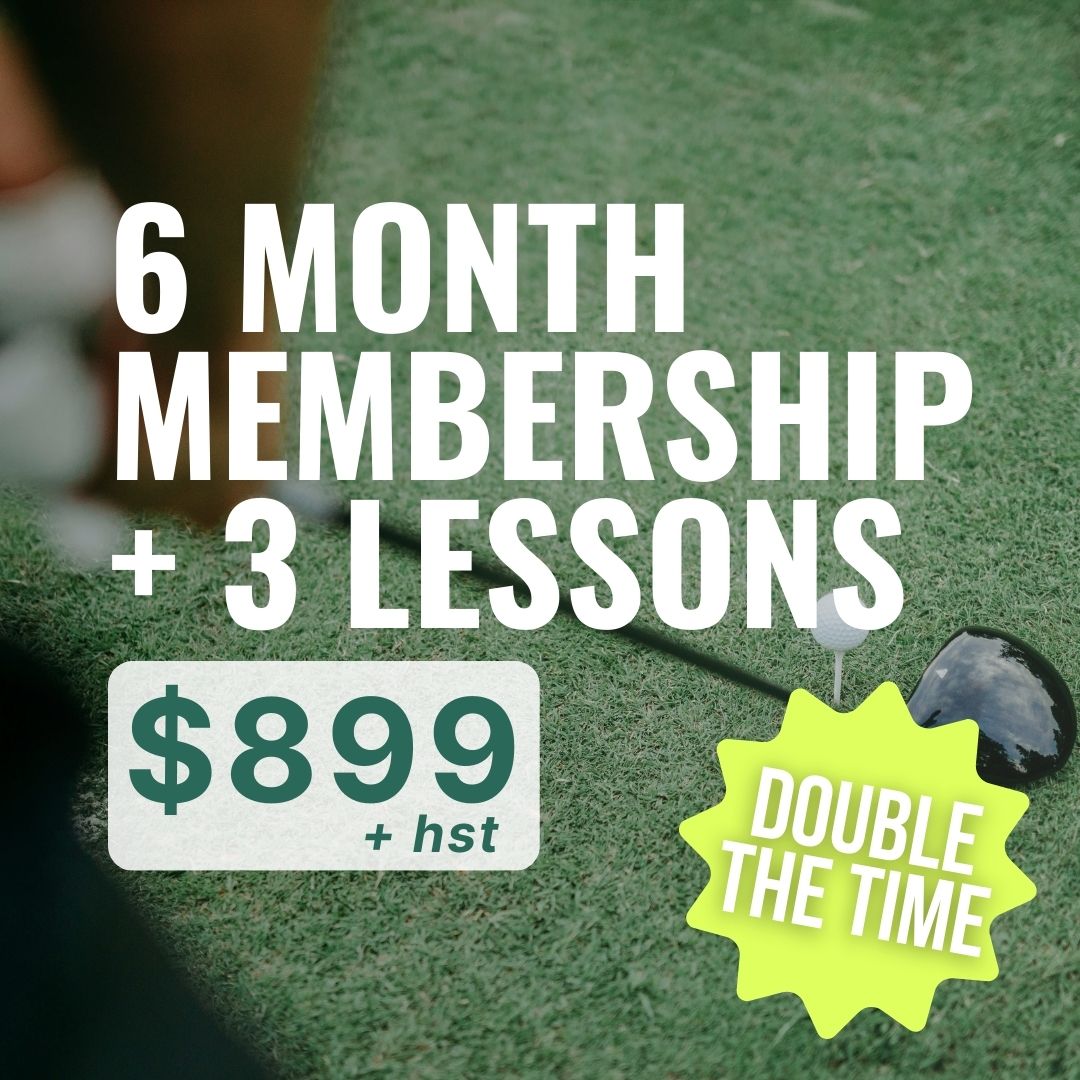 6 Month Membership + 3 Lessons