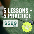 5 Lessons + 5 Practice